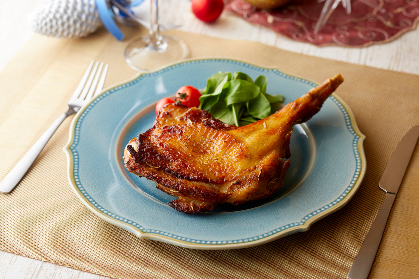 店舗受け渡し限定【2025クリスマスチキン】古処鶏ローストチキン