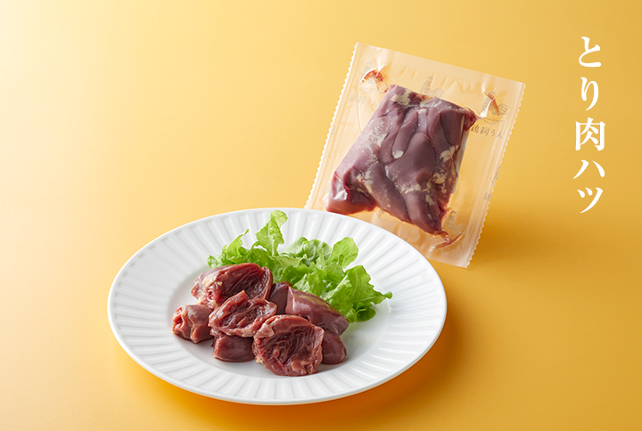 とり肉ハツ100g